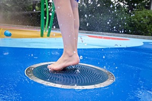 Fontaine interactive au sol pour enfants, à activation par les pieds, avec pompe à jets d'eau, équipement <span class=keywords><strong>de</strong></span> jeu aquatique pour <span class=keywords><strong>aire</strong></span> <span class=keywords><strong>de</strong></span> <span class=keywords><strong>jeux</strong></span> - Product Image 5