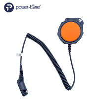 Tombol PTT besar taktis IP67 baru dengan colokan Nexus dan colokan ODU ke aksesori audio