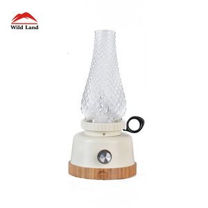 Lámpara de aceite de tierra salvaje, farol de queroseno portátil decorativo para acampada, regalos de Navidad, candelabro antiguo Vintage para exteriores - Product Image 4