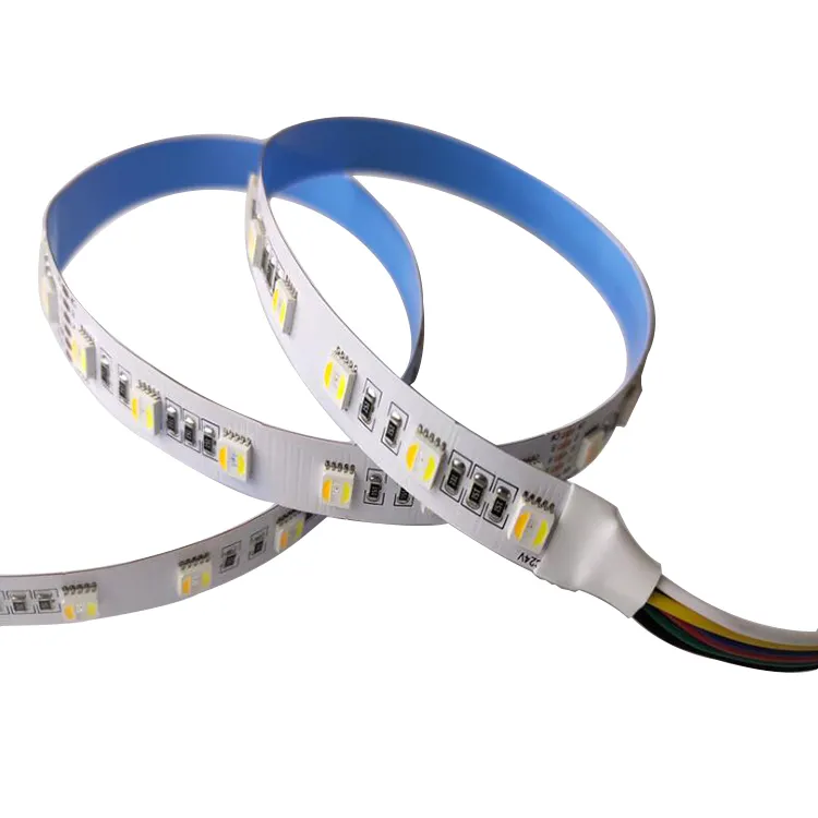 Led Flexible Strip Lights High Quality 5050smd RGBW 5in 1 Series Backlight Rgb Lighting Smart Strip Lights