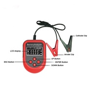 Analyseur de batterie numérique 12V pour véhicules, testeur de batterie automobile, testeur de résistance, outil de diagnostic automobile, testeur de batterie de voiture