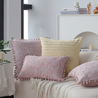 Housse de coussin de canapé minimaliste inspirée de l'Instagram, style nordique, pour coussin d'appoint et coussin de dossier, pour l'intérieur et l'extérieur