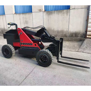 Forklift <span class=keywords><strong>Off</strong></span> <span class=keywords><strong>Road</strong></span> Teleskopik <span class=keywords><strong>Telehandler</strong></span> Baterai Hidrolik Mini Elektrik <span class=keywords><strong>Telehandler</strong></span> 1000kg 1500kg 1850mm Forklift Kustom - Product Image 1