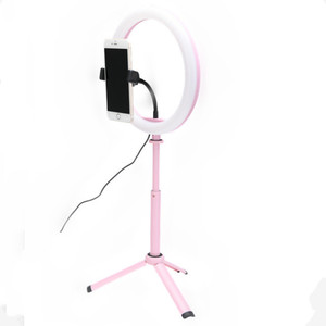 Anneau lumineux LED-10 10W avec supports pour téléphone, support TikTok, anneau lumineux LED de 10 pouces, largement utilisé pour les diffusions en direct et l'enregistrement vidéo - Product Image 5