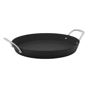 Sartén <span class=keywords><strong>para</strong></span> <span class=keywords><strong>Paella</strong></span> de Acero al Carbono de 14 Pulgadas/35 cm, Diseño Exclusivo de Fábrica, Compatible con Inducción, Estilo Americano - Product Image 4