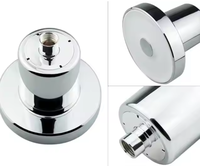 Système de Douche Pluie Complet Moderne de Luxe avec Filtre Écologique, Installation Facile, Robinet Mélangeur Plaqué pour Extérieur et Salle de Bain
