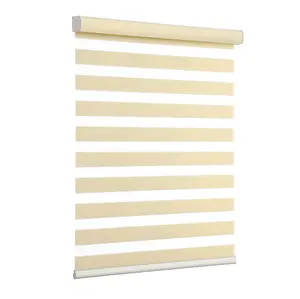 Modern Design Wholesale Business Customized Color Matching Tuya Zebra Roller Blind