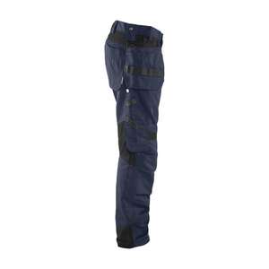 BLAKLADER - 155518608699D104 Pantalon Craftsman Marine foncé/Noir-PANTALON DE TRAVAIL EAN 7330509590263 PANTALON DE TRAVAIL CARGO - Product Image 4