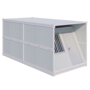 Casa Plegable, Contenedor Plegable, Casa Prefabricada Expandible Modelo FDH 20FT con Certificación ISO CE para Uso en Campamentos de Trabajadores - Product Image 2