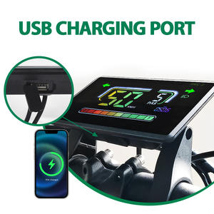 H6C-2 Elektrische Fiets Display Uart2 24 V/36 V/48 V/60 V Waterdichte Fietscomputer Snelheidsmeter voor Racefiets Ebike Accessoires - Product Image 2