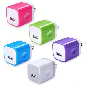 อะแดปเตอร์ชาร์จไฟ USB ขายดีที่สุด 2A 5V หัวปลั๊กแบบ US และ EU สำหรับโทรศัพท์มือถือ - Product Image 1