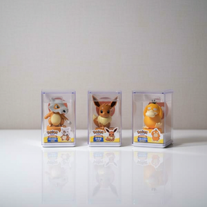 Caja Sorpresa de Figuras de Anime Pokémon con Vitrina, <span class=keywords><strong>Pikachu</strong></span>, Squirtle, Eevee, Figuras de Acción, Set de Juguetes Misteriosos para Colección - Product Image 3