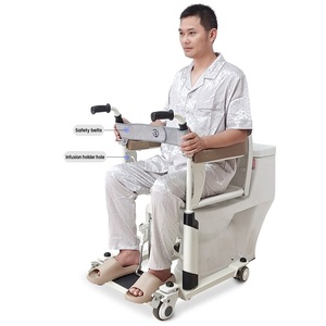 KSM-208 Hot Sale Waterproof Hydraulic Patient Transfer Lift <b>Commode</b> Wheelchair With Toilet Transfer Bath <b>Chair</b> for Elderly - Product Image 1
