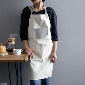 High Quality Fashion Leather <strong>Bbq</strong> <strong>Apron</strong> Custom Size Leather <strong>Apron</strong> Barista Waterproof Kitchen Leather <strong>Apron</strong> - Product Image 2