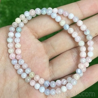 Bracelets en pierres précieuses de haute qualité de 4 mm, de couleur vive, extensibles, petits bracelets en perles pour femme et homme, bijoux