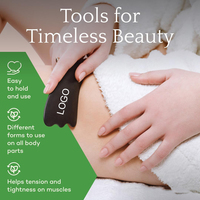 Outils de massage Gua Sha en pierre de Bian naturelle avec logo personnalisé pour le visage, le corps, les yeux, le drainage lymphatique, le remodelage du visage et des contours du visage, et les soins de la peau