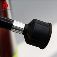 Extincteur portable en acier inoxydable de 2 kg avec certification 3C pour la maison, la cuisine et la voiture