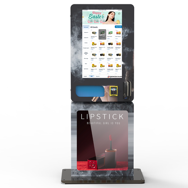 Automatic Beauty wall mounted Vending Machine for False Eyelashes and Nail Art
