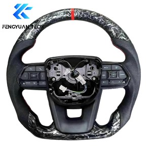 Volante de Fibra de Carbono Forjado Personalizado para <span class=keywords><strong>Toyota</strong></span> Crown <span class=keywords><strong>Gt86</strong></span> Camry2012 Corollaire Hilux <span class=keywords><strong>Gr</strong></span> <span class=keywords><strong>Sport</strong></span> Supra Land Cruiser 200 - Product Image 3