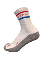 Calcetines Deportivos Multideporte para Hombre, Diseño Personalizado con Logotipo OEM, Transpirables, de Algodón Suave, con Amortiguación Completa, para Gimnasio