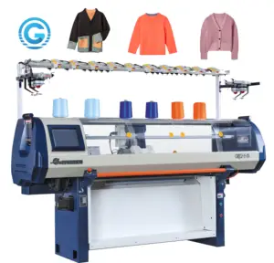 Profession elle Strick maschine Hersteller Single System Flachs trick maschine Pullover Maschine