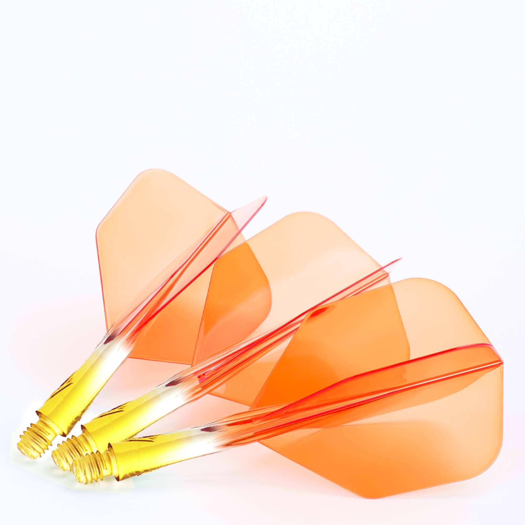 Short jaune et orange