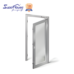 Современная алюминиевая входная дверь Superhouse со стеклом, китайская фабрика, дешево - Product Image 3
