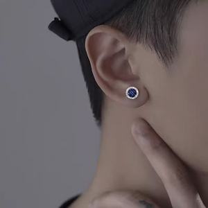 Magnetische Oorknopjes Koperen Set Diamanten Oorknopjes Voor Mannen Zonder <span class=keywords><strong>Piercing</strong></span> - Product Image 4