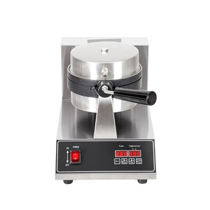 Machine à cornets de crème glacée commerciale haute performance, gaufrier, <span class=keywords><strong>moule</strong></span> à cornets de crème glacée électrique en acier inoxydable 220V - Product Image 2