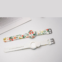 Étui de protection pour enfants Air Tag-Tracker GPS et dragonne en bracelet en silicone durable en caoutchouc