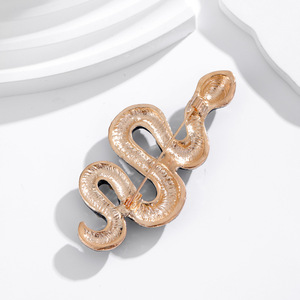Broche de Serpiente Esmaltada con Brillantina y Estrellas de Diamantes de Imitación para Solapas de Abrigo de <span class=keywords><strong>Hombre</strong></span> y Mujer, 78mm, Azul Dorado - Product Image 2