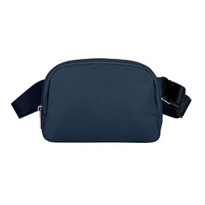 Sac banane pour homme avec logo personnalisé, en nylon imperméable, sac de ceinture pour la course à pied avec sangle réglable - Product Image 2