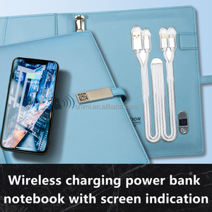 Cao cấp A5 thông minh máy tính xách tay biểu tượng tùy chỉnh 8000mAh không dây sạc ngân hàng điện với cổng USB lý tưởng cho văn phòng sử dụng kinh doanh Quà Tặng - Product Image 3