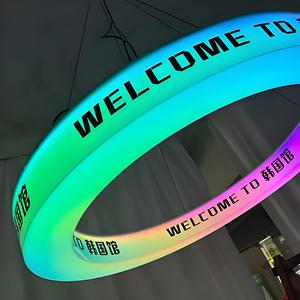 Boîte lumineuse en acrylique personnalisée par le fabricant avec <span class=keywords><strong>arc</strong></span> magique et ampoules LED, transformateur d'ambiance pour bar internet et tavernes, alimentation électrique - Product Image 1