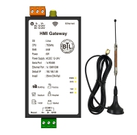 Passerelle HMI WiFi HMI1001-ARM-WiFi pour PLC, communication Modbus, BACnet et intégration IoT industrielle