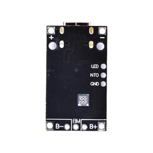 Módulo Boost de carga de batería de litio USB tipo C 2/3S BMS 15W 8,4 V 12,6 V 1.5A soporte equilibrado Placa de carga rápida - Product Image 2