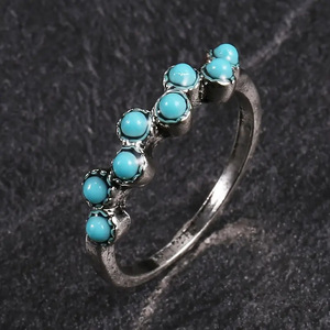 Anello Minimalista a Fascia Lineare per Donne, Impilabile, Accessorio Moda Quotidiana per Ufficio - Product Image 2