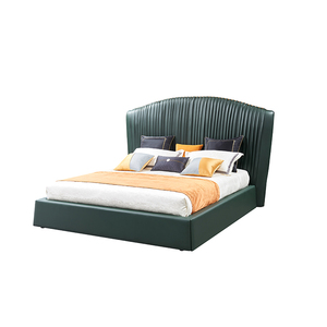 Queen Size <span class=keywords><strong>verde</strong></span> Camera Da <span class=keywords><strong>Letto</strong></span> Set 1.2M 1.8M <span class=keywords><strong>Letto</strong></span> Morbido Nuovo Modello Pieno King Size In Pelle Testiera Imbottita <span class=keywords><strong>letto</strong></span> - Product Image 2