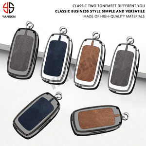 Pour VW Volkswagen Phaeton Bentley Bentayga Continental <span class=keywords><strong>GT</strong></span> Flying Spur Mulsanne, étui de protection pour clé de voiture, coque de clé, porte-clés, accessoires - Product Image 5