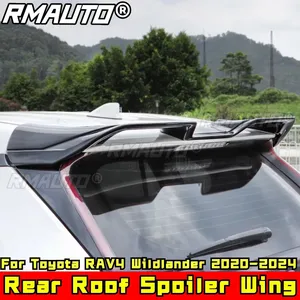 ชุดแต่งสปอยเลอร์หลังคาสำหรับ Toyota RAV4 Wildlander ปี 2020-2024 สีดำเงา สไตล์สปอร์ต อุปกรณ์ตกแต่งรถยนต์ - Product Image 4