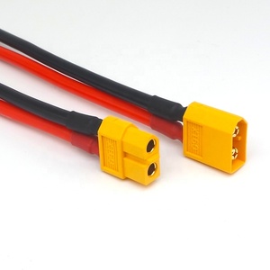 Amass XT30 xtxt90 erkek dişi konnektör Lipo pil kablosu silikon kablo demeti - Product Image 2