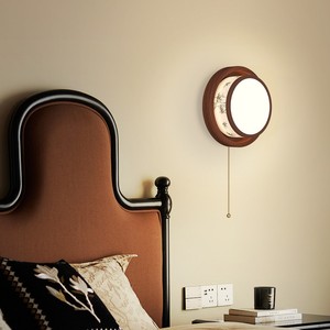 Chinese Style Wall Lamp <b>LED</b> E27 Switch Control Plum Blossom Design Living Room Bedroom <b>Hallway</b> <b>Lighting</b> - Product Image 3