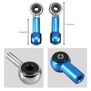 BEVINSEE Biellettes de barre stabilisatrice arrière réglables pour BMW <span class=keywords><strong>E46</strong></span> 320 323 325 328 330 - Product Image 2