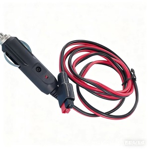 Adaptador de enchufe Anderson a encendedor de cigarrillos, cable de alimentación de 30A 2x0,75mm, accesorio duradero para electrónica automotriz - Product Image 2