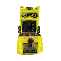 Machine de jeu d'arcade à monnayeur pour enfants en acier inoxydable, version anglaise