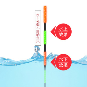 Nano Electronic Vertical <b>Float</b> With High Profile Foot Luminous For Crucian Carp <b>Fishing</b> In Reservoir Pond - Product Image 1