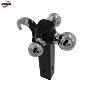 Soporte de <span class=keywords><strong>enganche</strong></span> de <span class=keywords><strong>remolque</strong></span> con bola triple y ganchos de <span class=keywords><strong>enganche</strong></span> de 1-<span class=keywords><strong>7</strong></span>/8, 2 y 2-5/16 pulgadas, <span class=keywords><strong>enganche</strong></span> de <span class=keywords><strong>remolque</strong></span>, plateado - Product Image 3