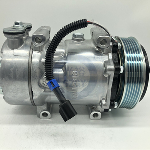 Compresor de Aire Acondicionado para Automóvil 7H15 7S15 709 SD709 SD7H15 para <span class=keywords><strong>Camiones</strong></span> Kenworth <span class=keywords><strong>Peterbilt</strong></span> 6pk 4039 4424 4731 F69-6002-121 F69-6001-122 - Product Image 2