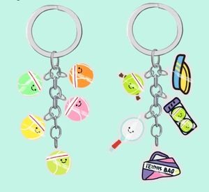 2025 nouveau Offre Spéciale haute qualité sport acrylique porte-clés Tennis cadeaux promotionnels sac cintre pièce prêt à expédier - Product Image 1