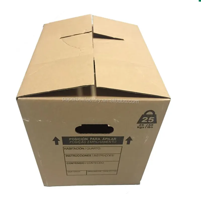 Low price wholesale corrugated carton box moving cardboard packaging boxes carton packaging